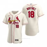 Camiseta Beisbol Hombre St. Louis Cardinals Carlos Martinez Autentico 2020 Alterno Crema