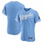Camiseta Beisbol Hombre Kansas City Royals 2022 Alterno Autentico Azul