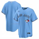 Camiseta Beisbol Hombre Toronto Blue Jays Alterno Replica Azul1