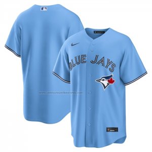 Camiseta Beisbol Hombre Toronto Blue Jays Alterno Replica Azul1