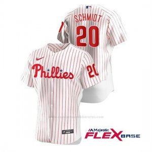Camiseta Beisbol Hombre Philadelphia Phillies Mike Schmidt Autentico Nike Blanco