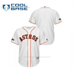 Camiseta Beisbol Hombre Houston Astros 2019 Postseason Cool Base Blanco