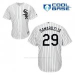 Camiseta Beisbol Hombre Chicago White Sox Jeff Samardzija 29 Blanco 1ª Cool Base