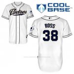 Camiseta Beisbol Hombre San Diego Padres Tyson Ross 38 Blanco 1ª Cool Base
