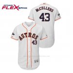 Camiseta Beisbol Hombre Houston Astros Lance Mccullers 2019 Postseason Flex Base Blanco