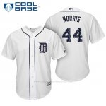 Camiseta Beisbol Hombre Detroit Tigers 2017 Estrellas y Rayas Daniel Norris Blanco Cool Base