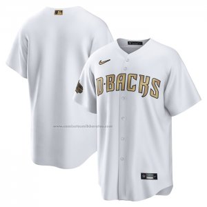 Camiseta Beisbol Hombre Arizona Diamondbacks 2022 All Star Replica Blanco