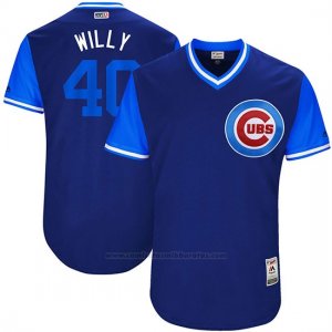 Camiseta Beisbol Hombre Chicago Cubs 2017 Little League World Series 40 Willson Contreras