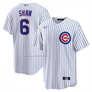 Camiseta Beisbol Hombre Chicago Cubs Matt Shaw Primera Replica Blanco