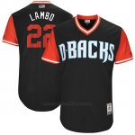 Camiseta Beisbol Hombre Arizona Diamondbacks 2017 Little League World Series 22 Jake Lamb Negro