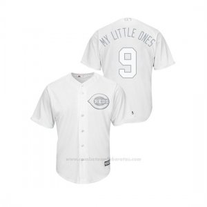 Camiseta Beisbol Hombre Cincinnati Reds Jose Peraza 2019 Players Weekend My Little Ones Replica Blanco