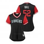 Camiseta Beisbol Mujer Arizona Diamondbacks Zack Godley 2018 Llws Players Weekend Bull Negro