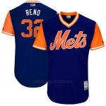 Camiseta Beisbol Hombre New York Mets 2017 Little League World Series Steven Matz Royal