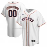 Camiseta Beisbol Hombre Houston Astros Primera Pick-A-Player Retired Roster Replica Blanco