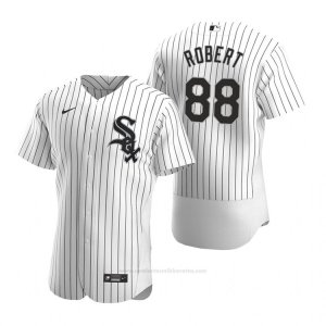 Camiseta Beisbol Hombre Chicago White Sox Luis Robert Autentico Primera 2020 Blanco