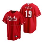 Camiseta Beisbol Hombre Cincinnati Reds Joey Votto Replica Rojo