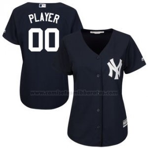 Camiseta Mujer New York Yankees Personalizada Ngero