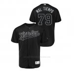 Camiseta Beisbol Hombre Chicago White Sox Jose Abreu 2019 Players Weekend Autentico Negro