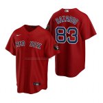 Camiseta Beisbol Hombre Boston Red Sox Eduard Bazardo 2022 Replica Rojo