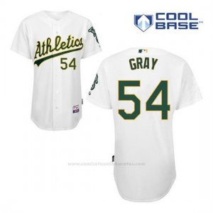 Camiseta Beisbol Hombre Oakland Athletics Sonny Gris 54 Blanco 1ª Cool Base