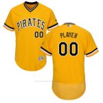 Camiseta Nino Pittsburgh Pirates Personalizada Amarillo