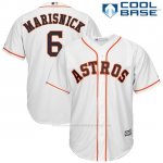 Camiseta Beisbol Hombre Houston Astros Jake Marisnick Blanco Cool Base