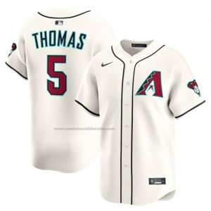 Camiseta Beisbol Hombre Arizona Diamondbacks Alek Thomas Alterno Limited Crema