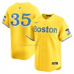 Camiseta Beisbol Hombre Boston Red Sox Garrett Crochet Alterno Limited Amarillo Camiseta Beisbol Hombre Boston Red Sox Garrett Crochet Alterno Limited Amarillo