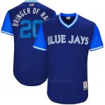 Camiseta Beisbol Hombre Toronto Blue Jays 2017 Little League World Series Josh Donaldson Azul