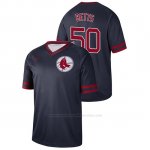 Camiseta Beisbol Hombre Boston Red Sox Mookie Betts Cooperstown Collection Legend Azul