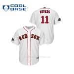 Camiseta Beisbol Hombre Boston Red Sox Rafael Devers 2019 Gold Program Cool Base Blanco