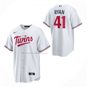 Camiseta Beisbol Nino Minnesota Twins Joe Ryan Primera Replica Blanco