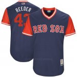 Camiseta Beisbol Hombre Boston Red Sox 2017 Little League World Series Addison Reed Azul