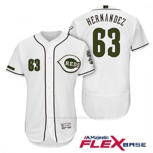 Camiseta Beisbol Hombre Cincinnati Reds 63 Ariel Hernandez 2018 Alterno Autentico Flex Base