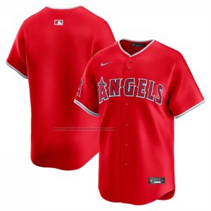 Camiseta Beisbol Hombre Los Angeles Angels Alterno Limited Rojo1