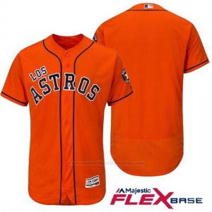 Camiseta Beisbol Hombre Houston Astros Naranja Hispanic Heritage Flex Base