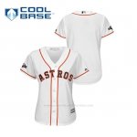 Camiseta Beisbol Mujer Houston Astros 2019 Postseason Cool Base Blanco