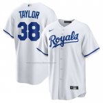 Camiseta Beisbol Hombre Kansas City Royals Josh Taylor Primera Replica Blanco