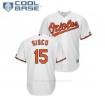 Camiseta Beisbol Hombre Baltimore Orioles Chance Sisco Cool Base 1ª Blanco