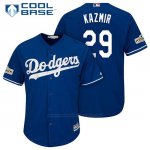Camiseta Beisbol Hombre Los Angeles Dodgers 2017 Postemporada Scott Kazmir Cool Base