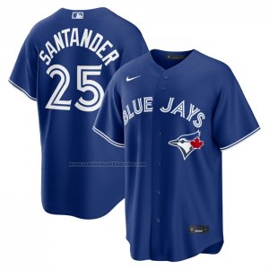 Camiseta Beisbol Hombre Toronto Blue Jays Anthony Santander Alterno Replica Azul