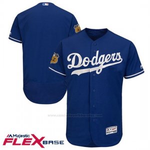 Camiseta Beisbol Hombre Los Angeles Dodgers 2017 Entrenamiento de Primavera Flex Base