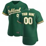 Camiseta Beisbol Hombre Oakland Athletics Personalizada Verde