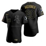 Camiseta Beisbol Hombre Chicago White Sox Danny Mendick Negro 2021 Salute To Service