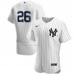 Camiseta Beisbol Hombre New York Yankees DJ LeMahieu Primera Autentico Blanco