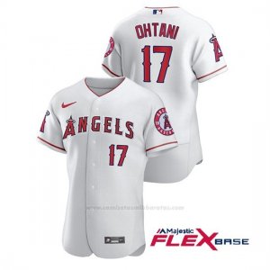 Camiseta Beisbol Hombre Los Angeles Angels Shohei Ohtani Autentico Nike Blanco