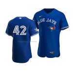 Camiseta Beisbol Hombre Blue Toronto Blue Jays Jackie Robinson Day Autentico Azul