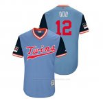 Camiseta Beisbol Hombre Minnesota Twins Jake Odorizzi 2018 Llws Players Weekend Odo Light Toronto Blue Jays