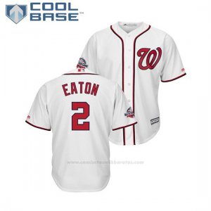 Camiseta Beisbol Hombre Washington Nationals Adam Eaton 2018 All Star Game Cool Base Blanco