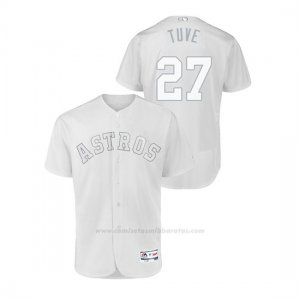 Camiseta Beisbol Hombre Houston Astros Jose Altuve 2019 Players Weekend Autentico Blanco